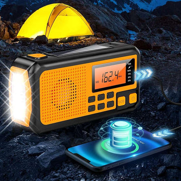 Solar-Powered Multifunctional Emergency Radio