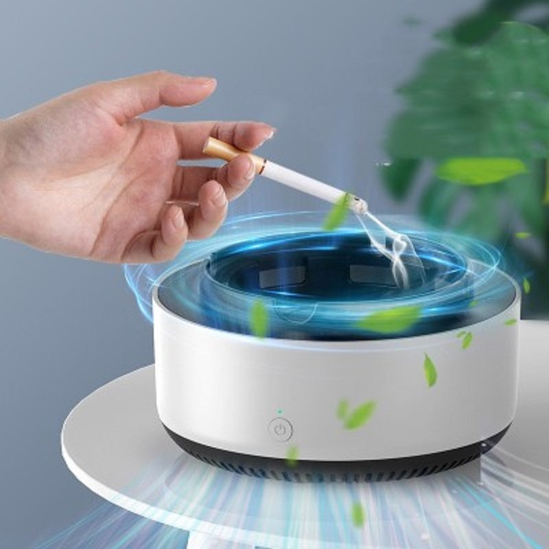 Intelligent Air Purifier Ashtray for Filtering Passive Smoke