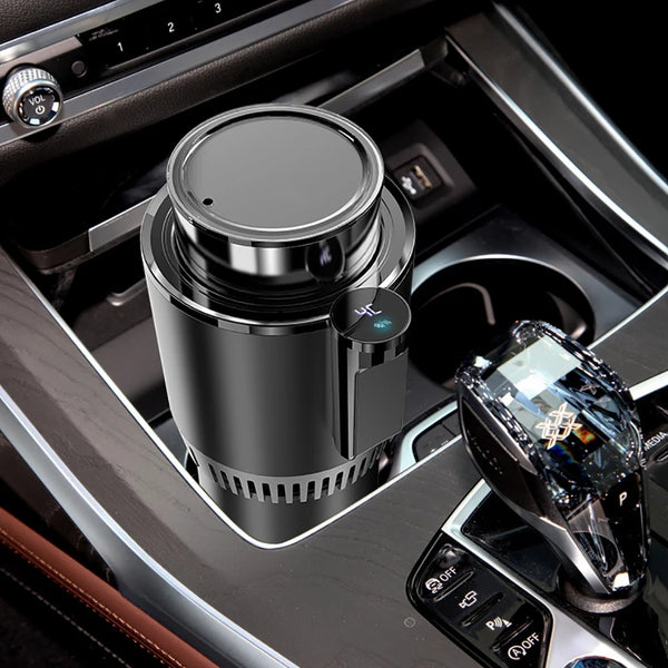 2-in-1 Smart Car Cup Holder Drink Cooler & Warmer