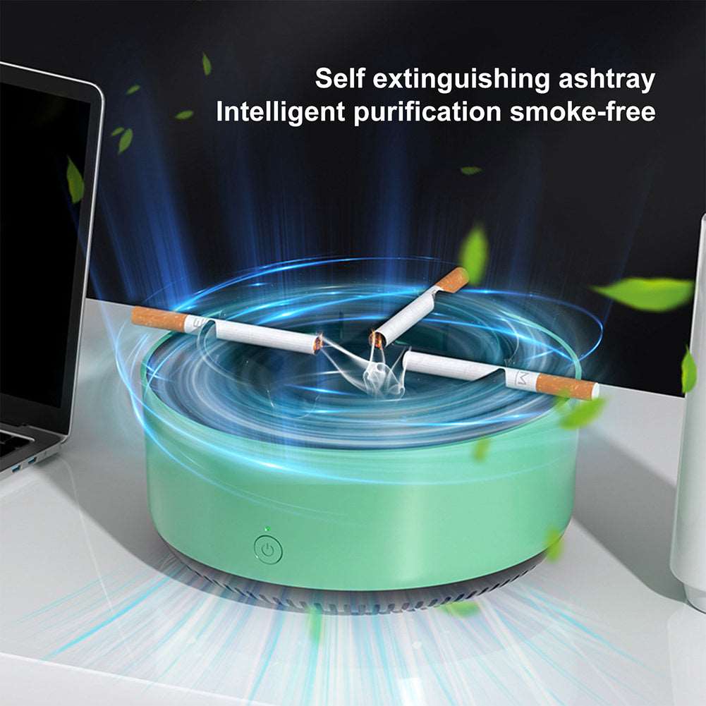 Intelligent Air Purifier Ashtray for Filtering Passive Smoke