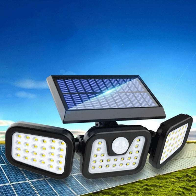 Outdoor LED Solar Wall Light with Motion Sensor