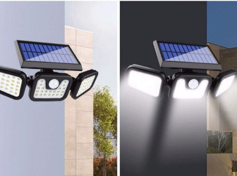 Outdoor LED Solar Wall Light with Motion Sensor