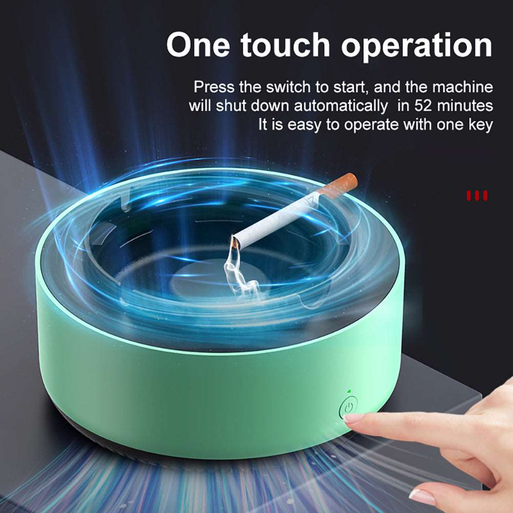 Intelligent Air Purifier Ashtray for Filtering Passive Smoke